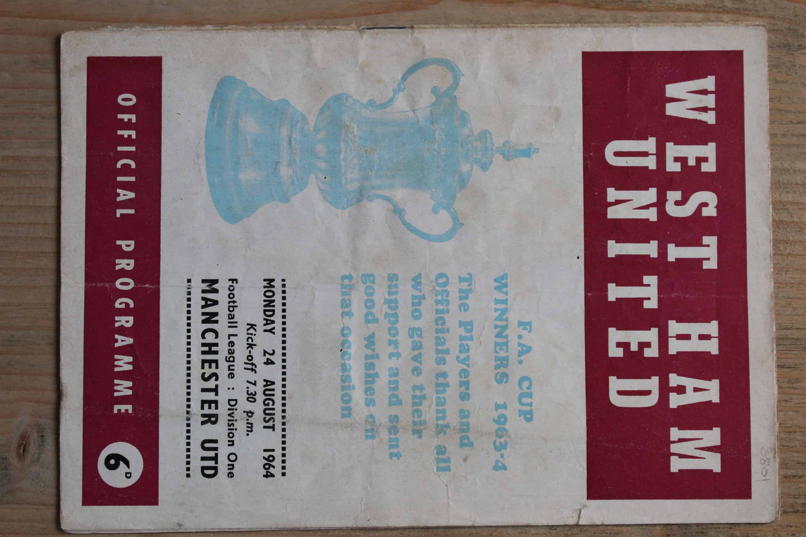 West Ham United FC v Manchester United FC